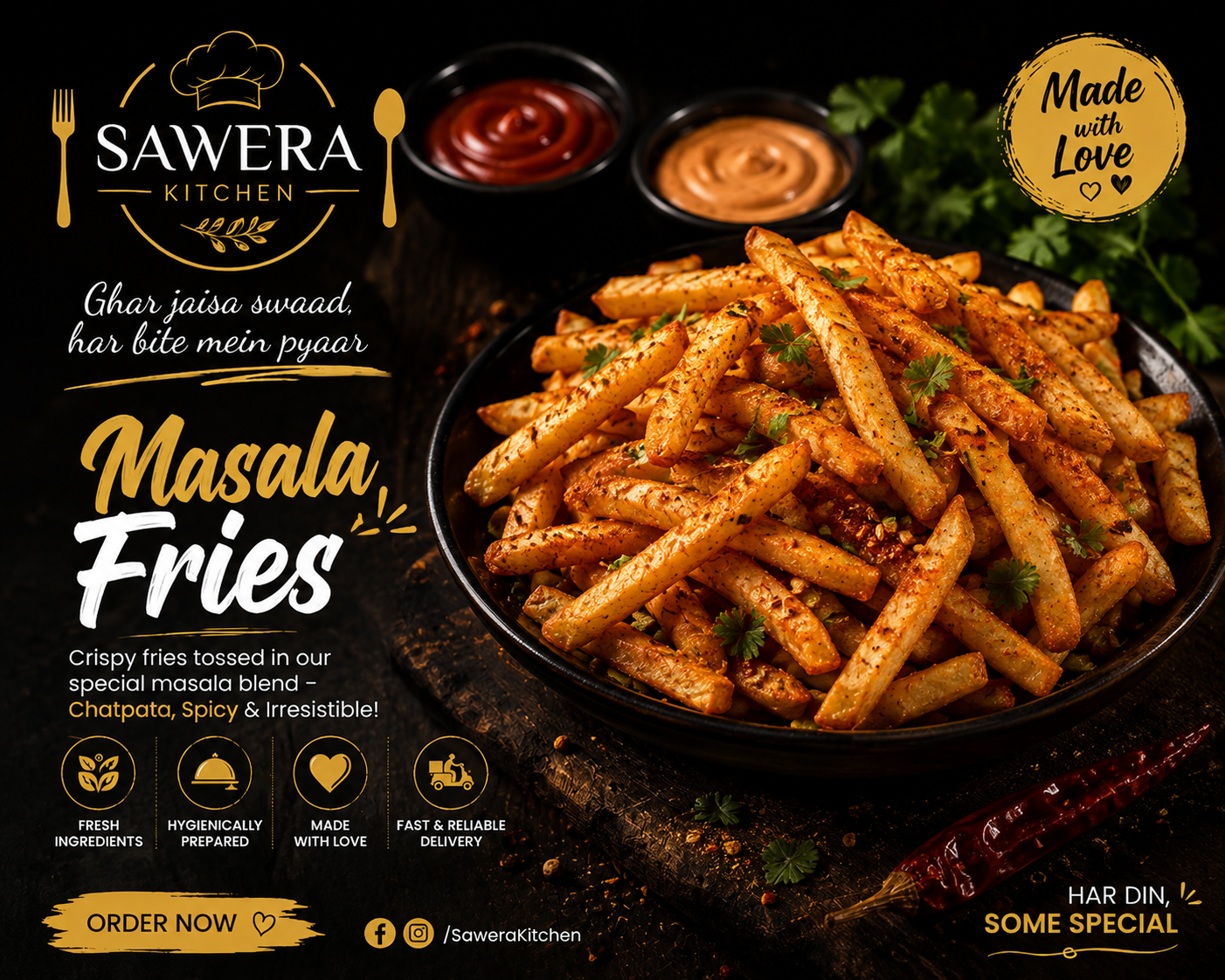 Masala Fries